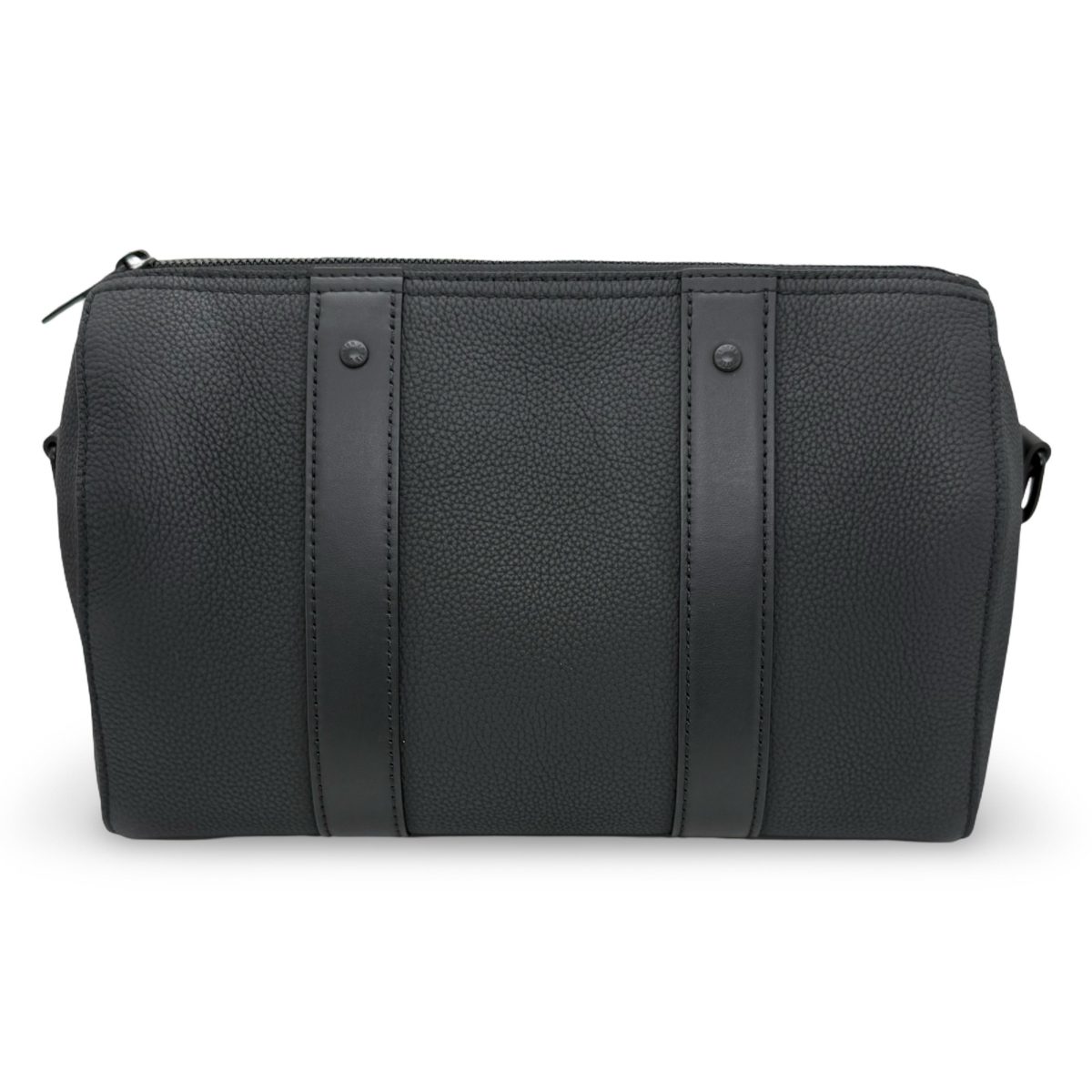 Louis Vuitton City Keepall in deep black Aerogram leather