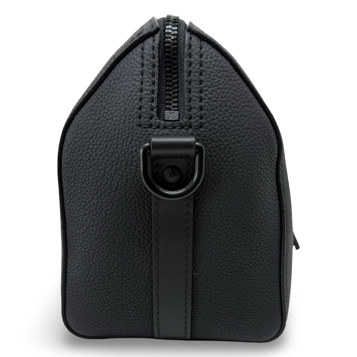 Louis Vuitton City Keepall in deep black Aerogram leather
