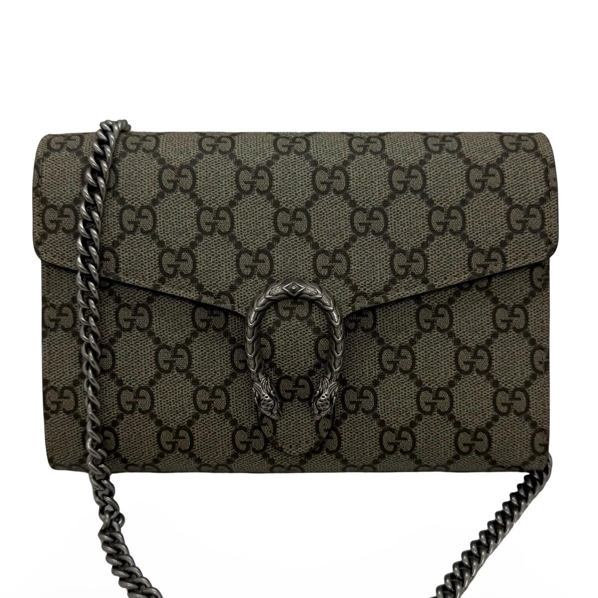 Gucci GG Supreme canvas chain mini shoulder bag