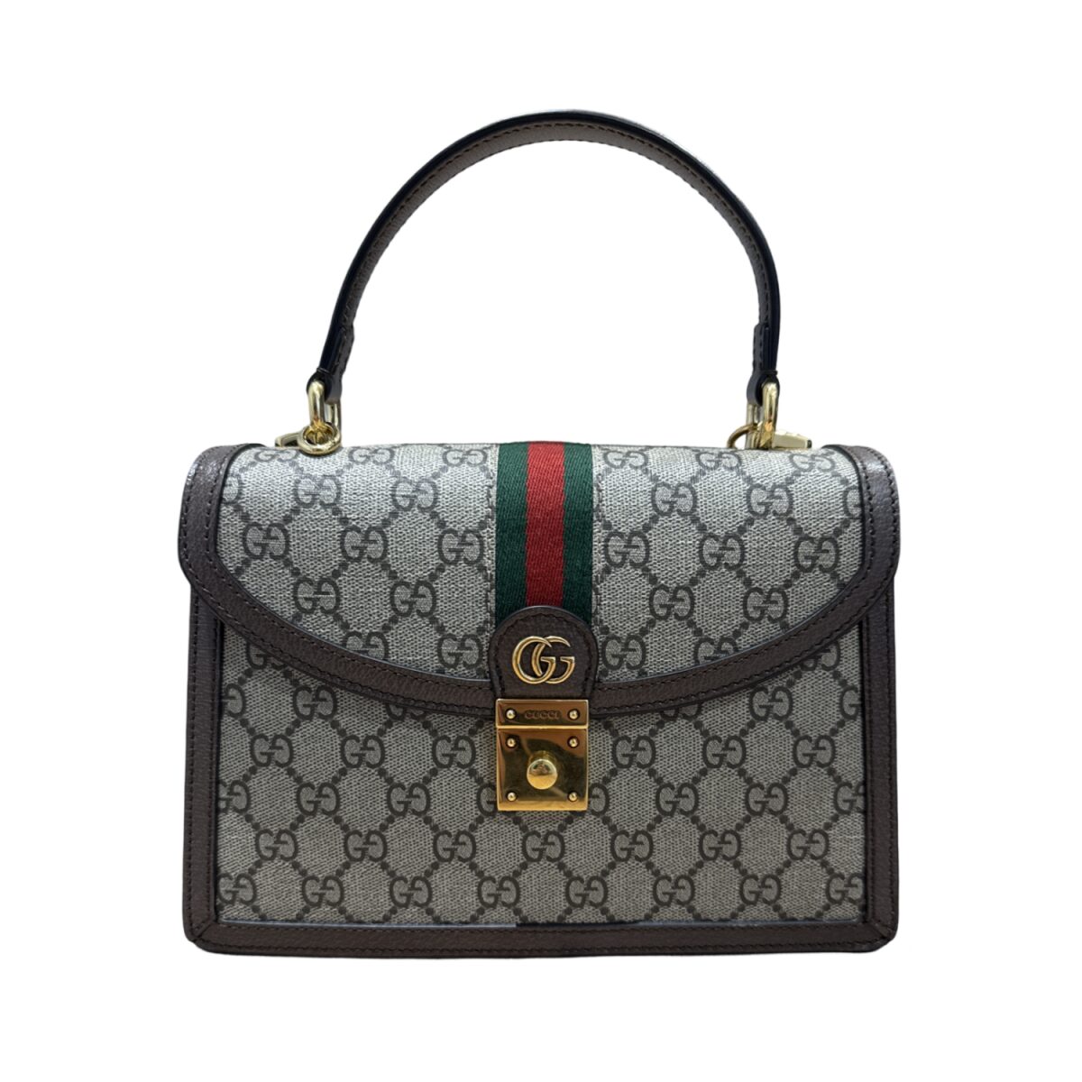 Gucci Ophidia Small Top Handle Bag with Web Design