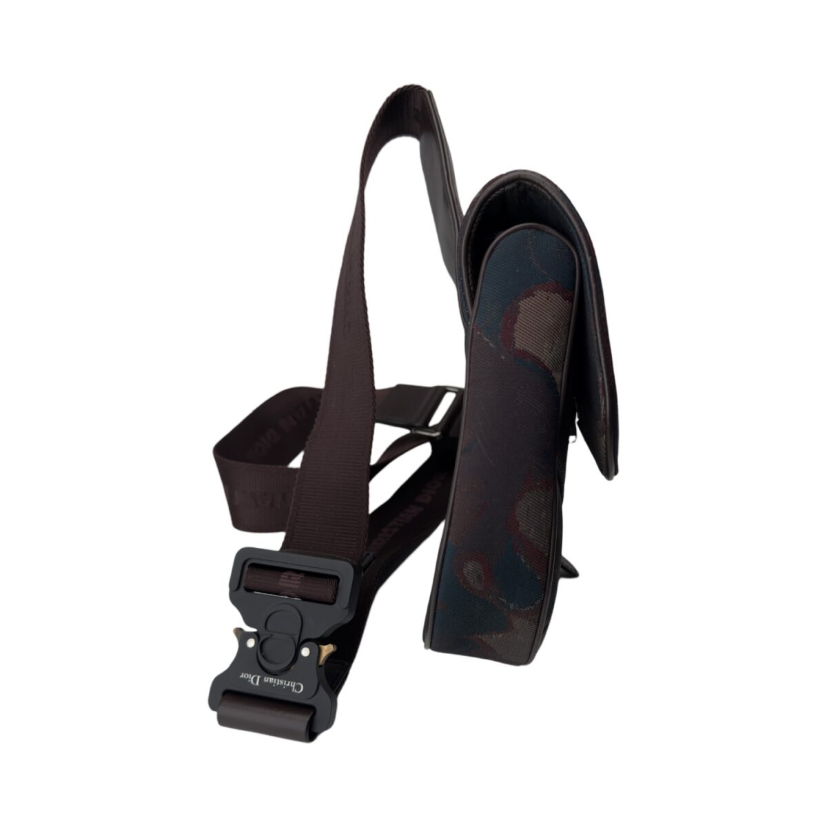 Dior X PETER DOIG Camouflage Saddle Bag