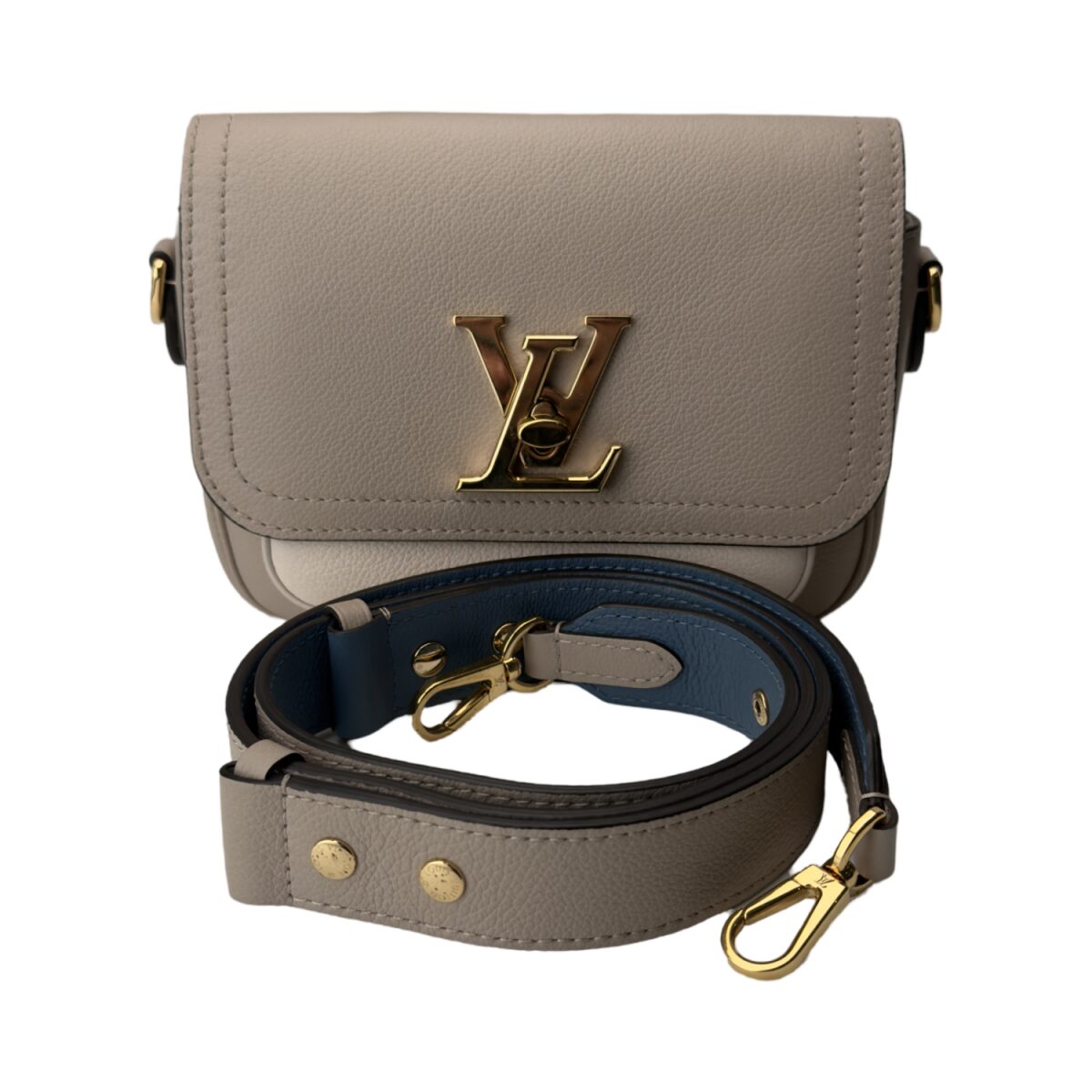 Louis Vuitton Lockme Tender Leather Handbag Satchel