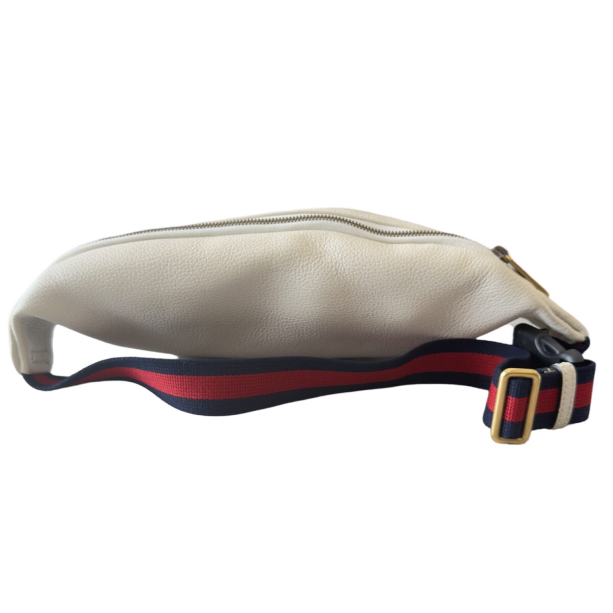 Gucci GG Print Leather Body/Belt Bag White