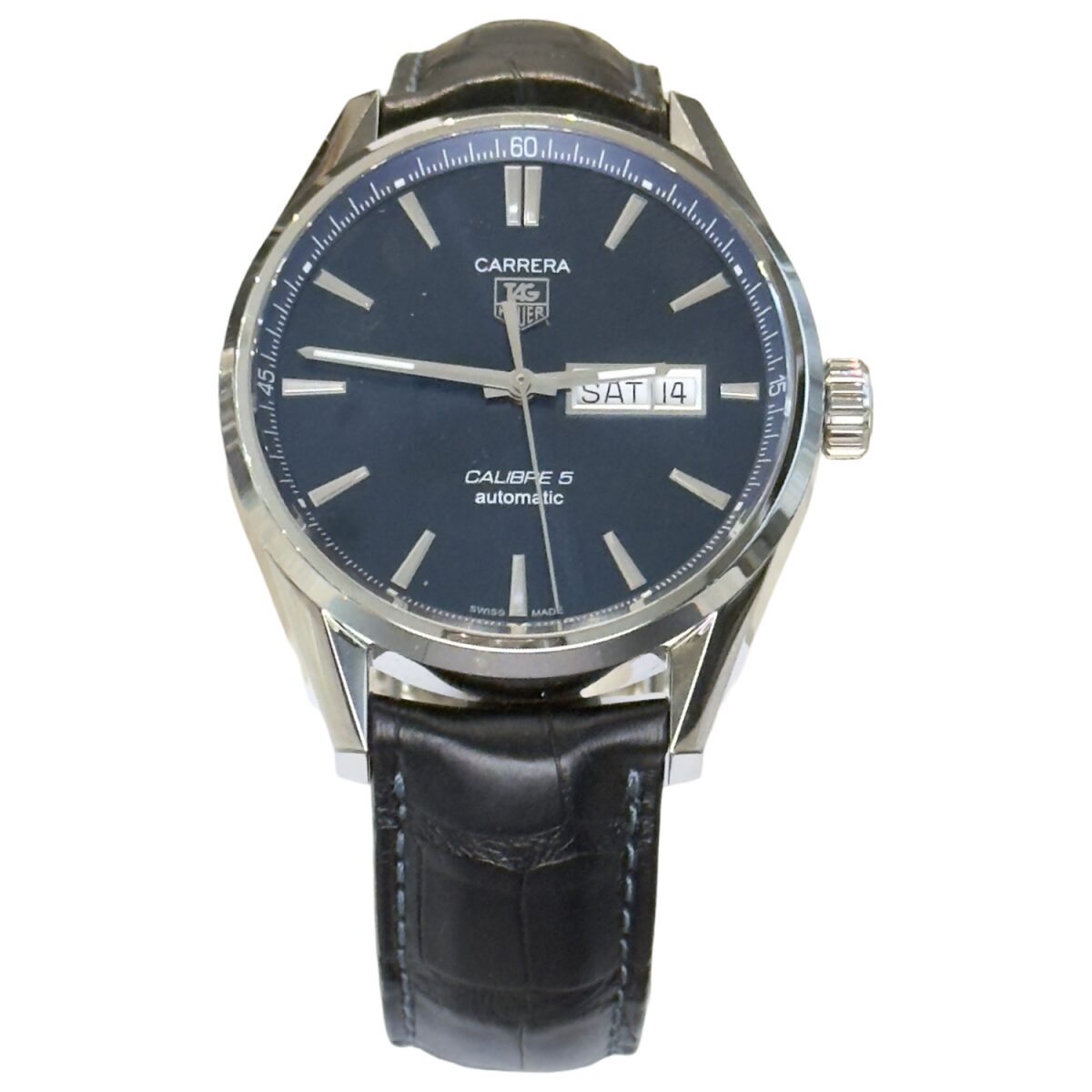 TAG Heuer Carrera Blue/Leather 41mm