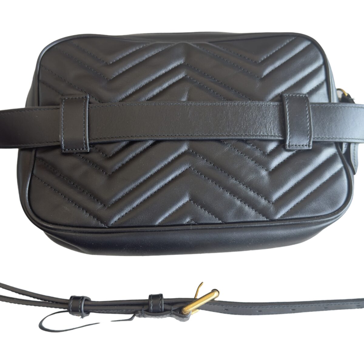 Unisex Gucci GG Marmont Crossbody Black
