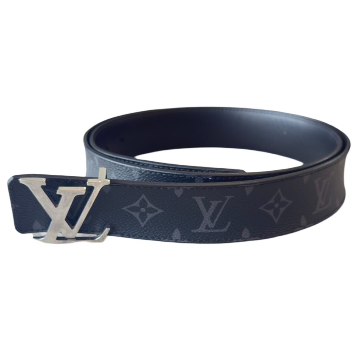 Louis Vuitton 40mm Monogram Eclipse Reversible Belt