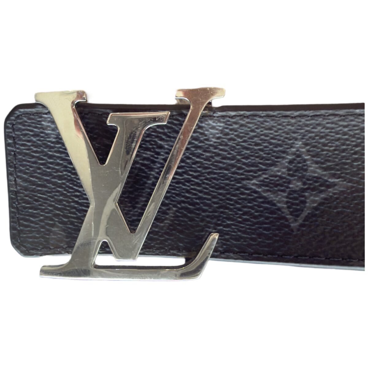 Louis Vuitton 40mm Monogram Eclipse Reversible Belt
