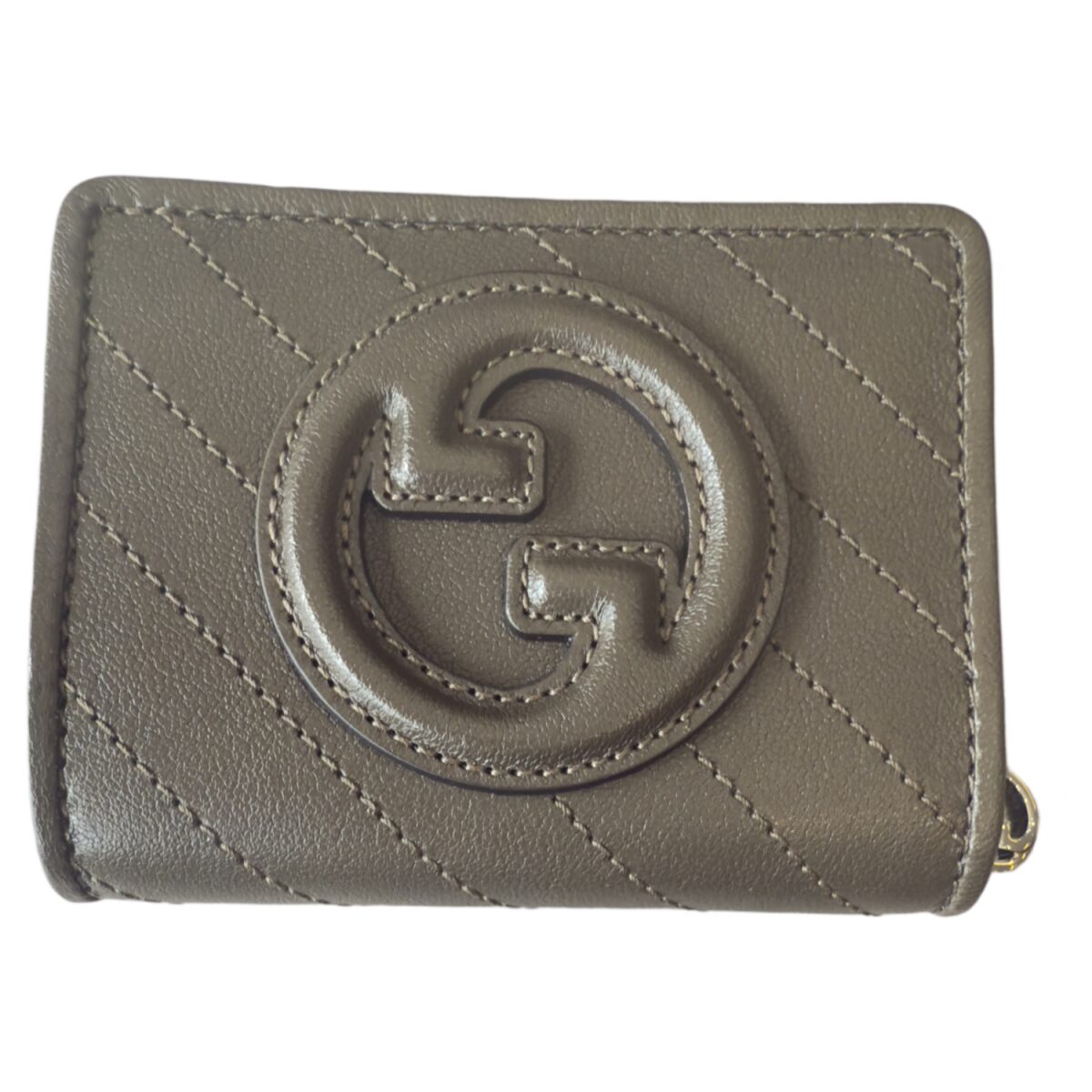 Gucci Blondie Card Case Brown
