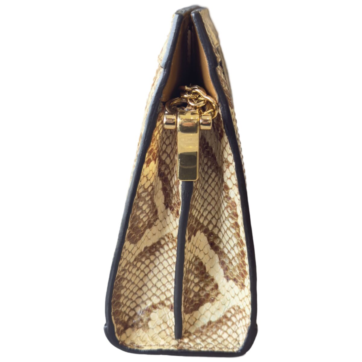 Gucci Raffiia Elaphe GG Small Ophidia Chain Shoulder Bag