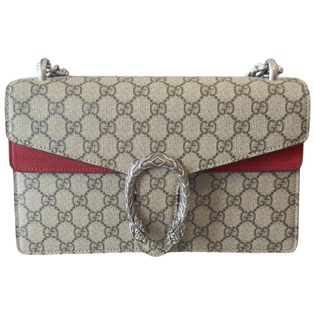 Gucci Dionysus Small GG Canvas Red