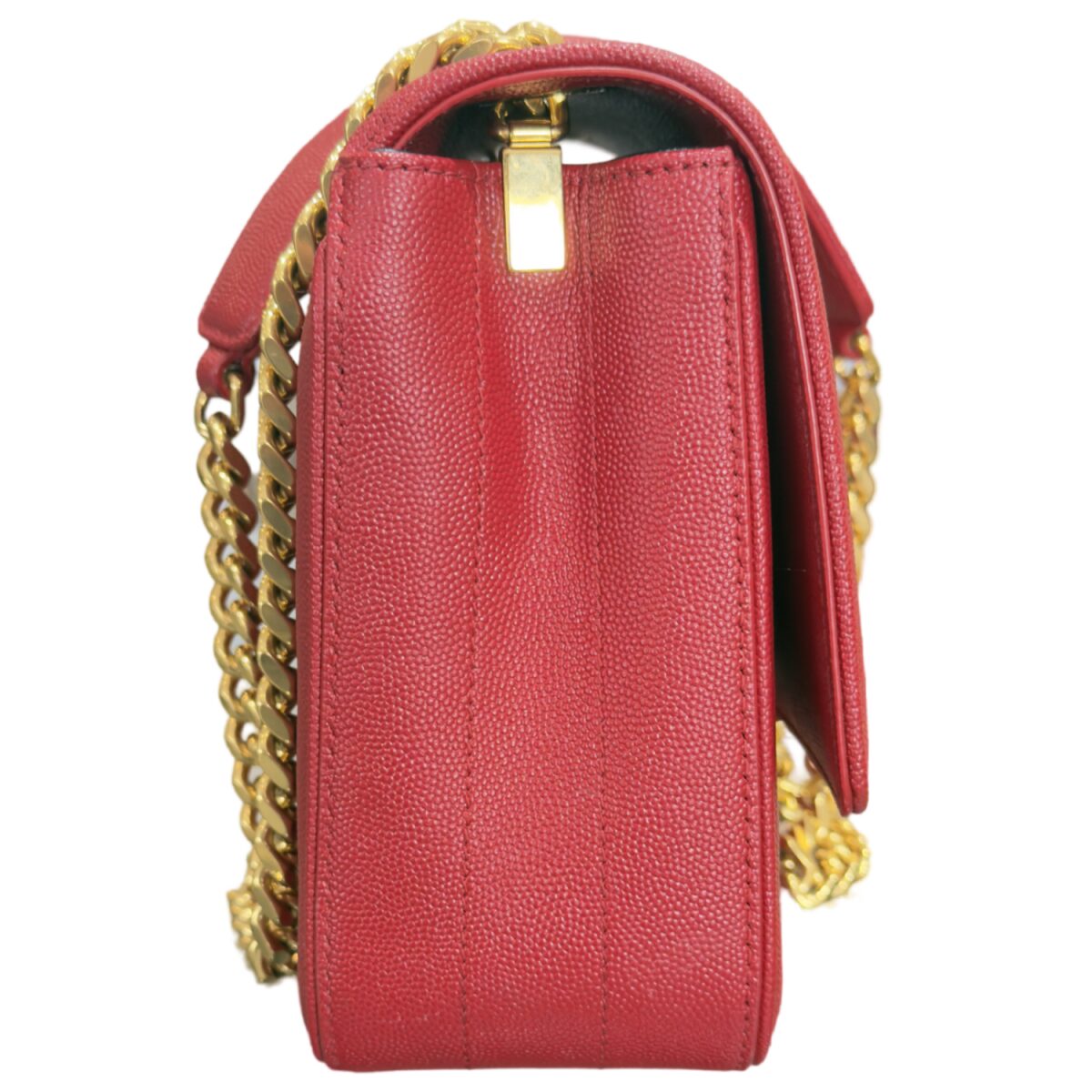 Saint Laurent Vicky YSL Logo Chain Shoulder Bag
