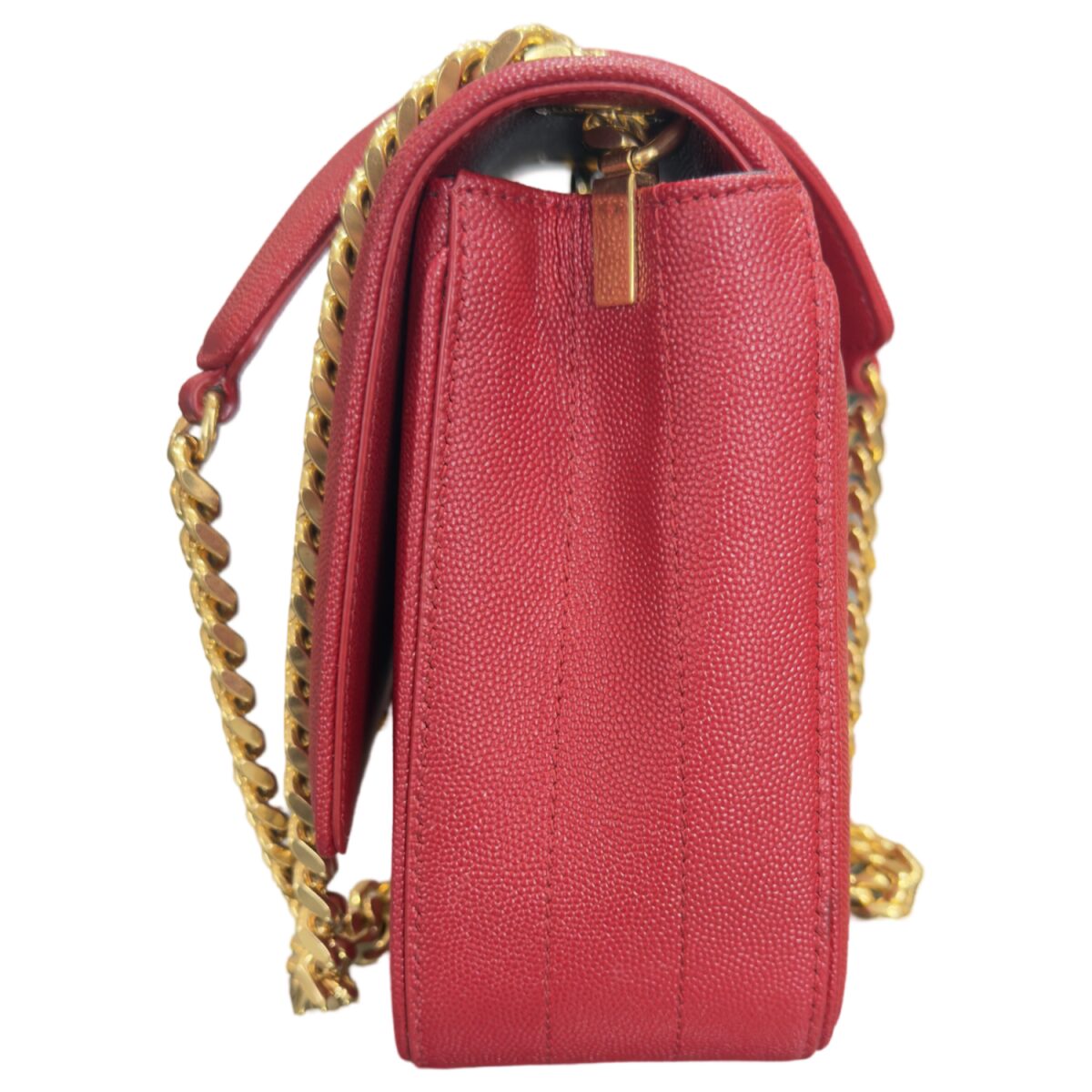 Saint Laurent Vicky YSL Logo Chain Shoulder Bag