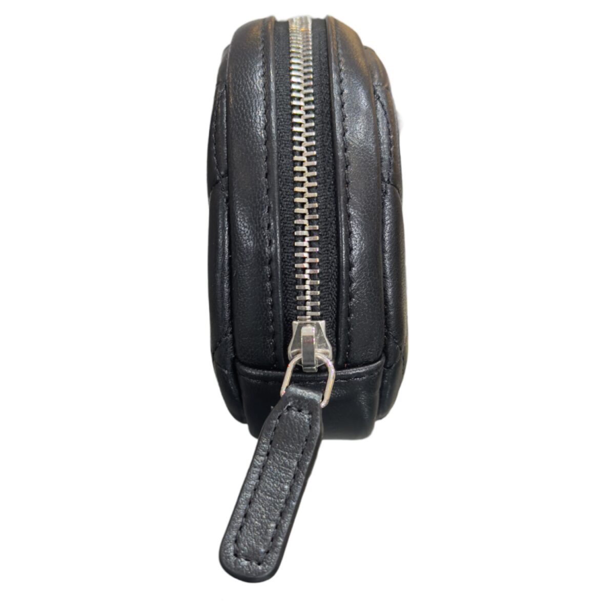 Chanel Lambskin Quilted Zip Around Classic Coin Purse