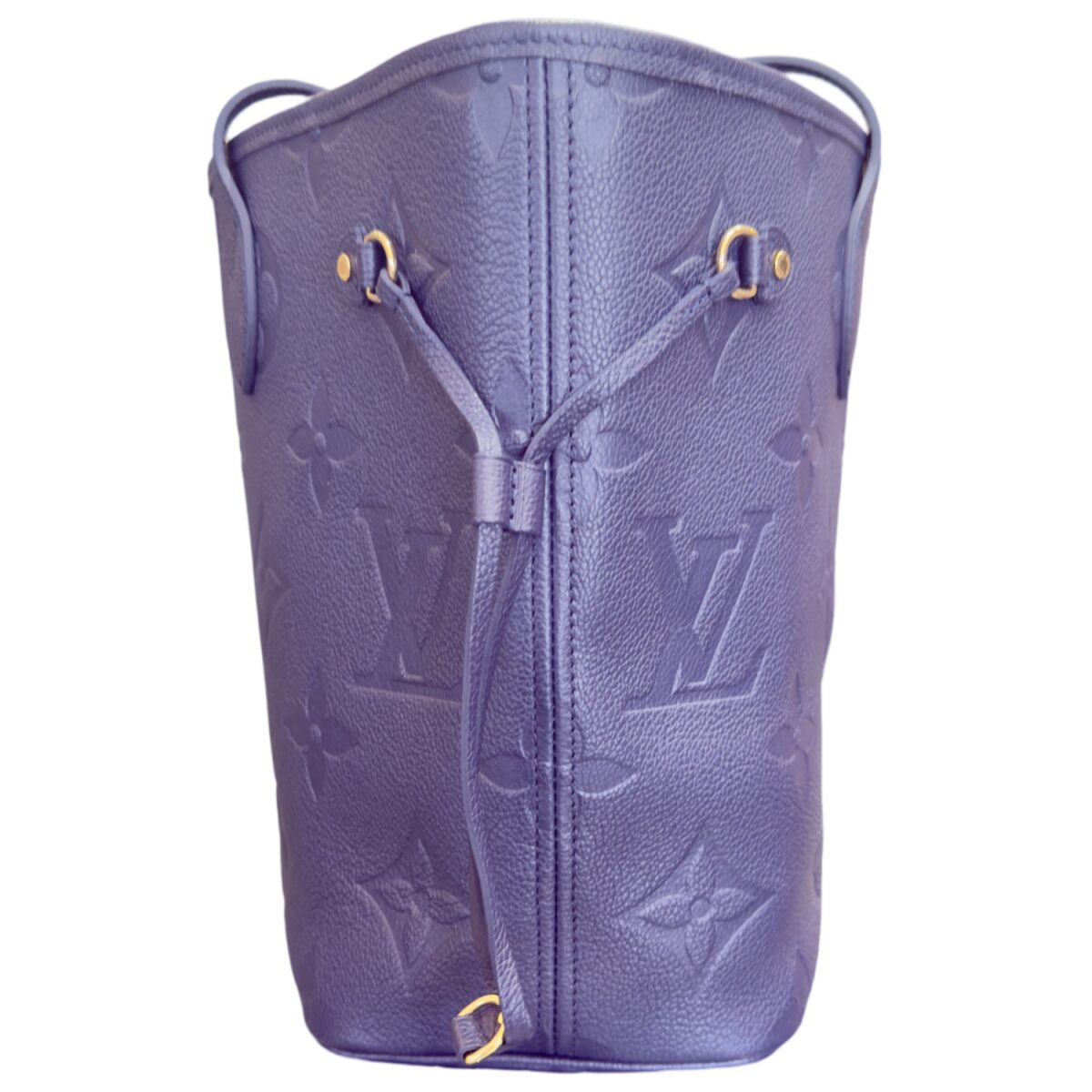 Louis Vuitton Neverfull MM Monogram Empreinte Navy Blue
