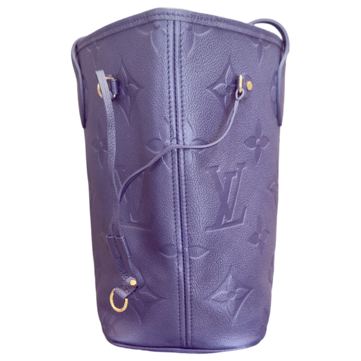 Louis Vuitton Neverfull MM Monogram Empreinte Navy Blue