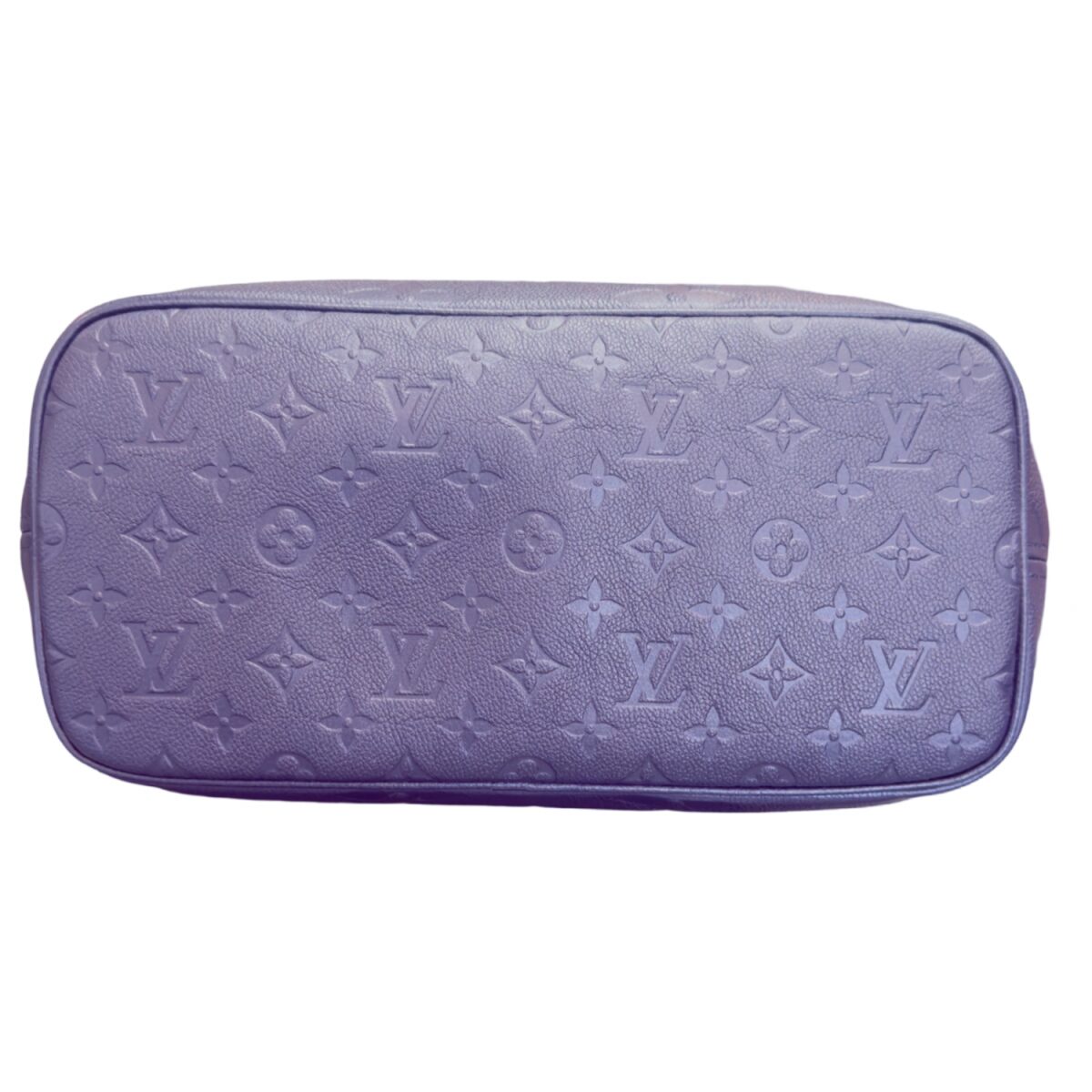 Louis Vuitton Neverfull MM Monogram Empreinte Navy Blue