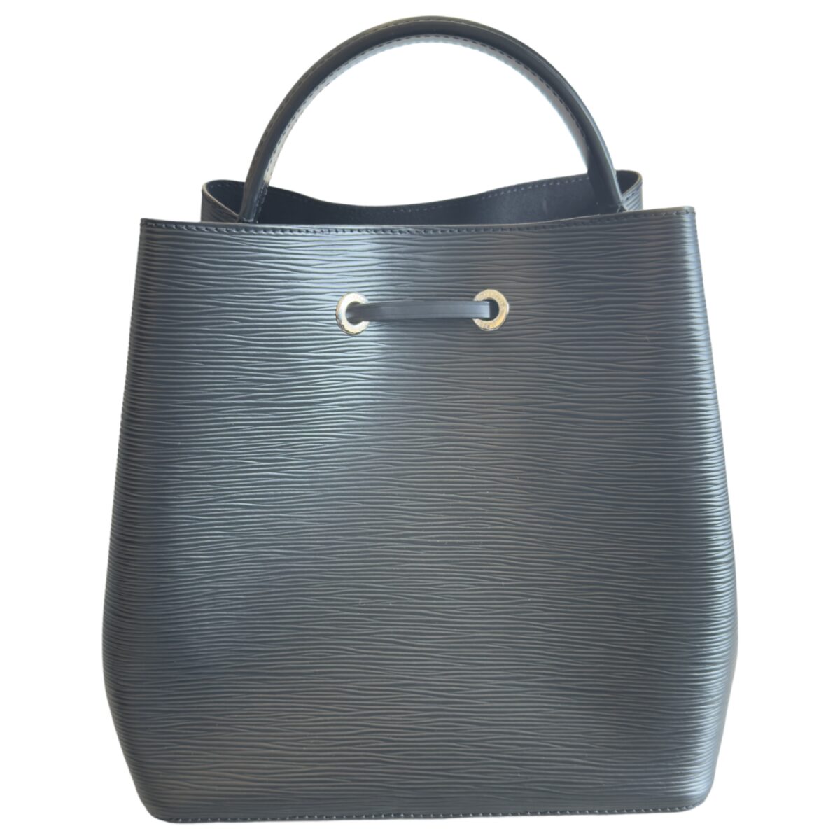 Louis Vuitton NèoNoè MM Black Epi Leather Shoulder Bag 