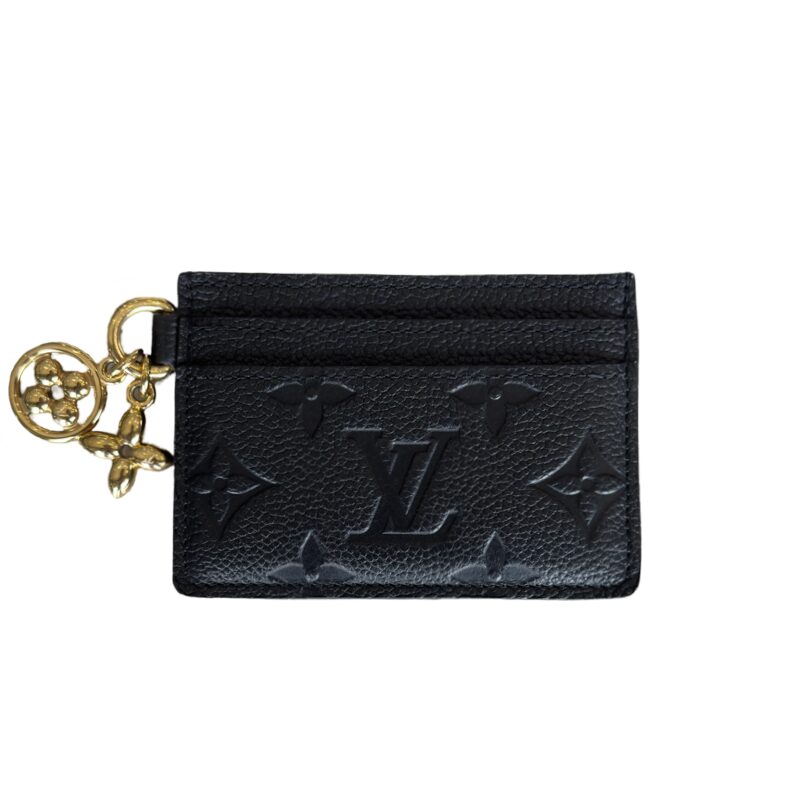 Louis Vuitton Card Holder LV Charm Monogram Empreinte