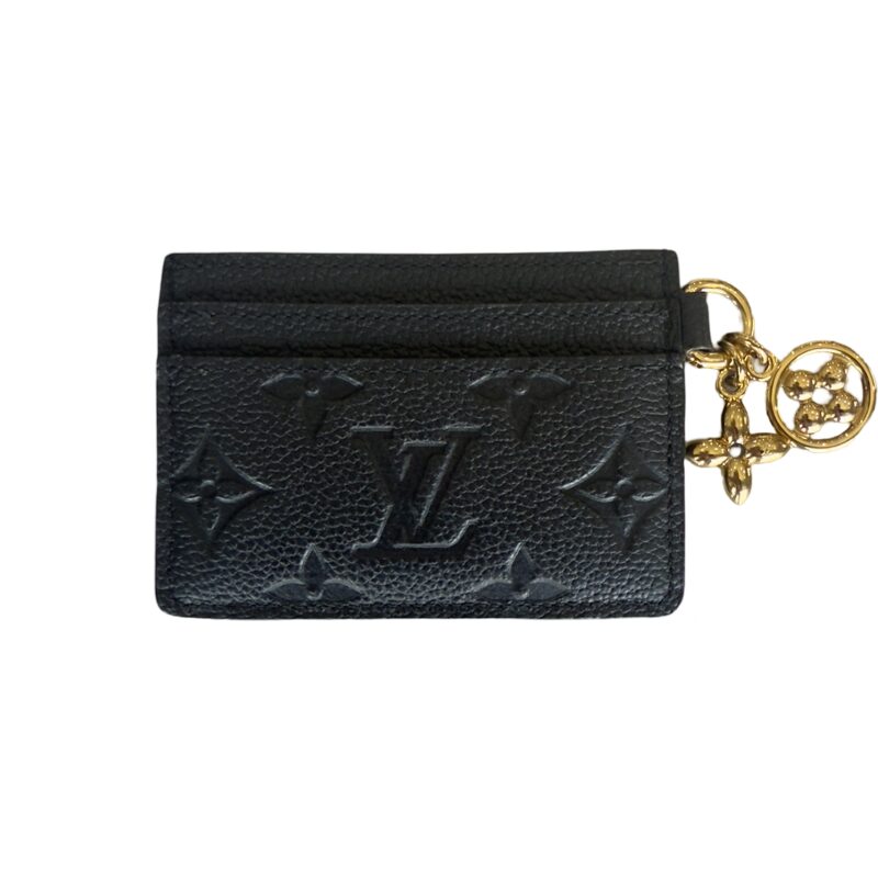 Louis Vuitton Card Holder LV Charm Monogram Empreinte