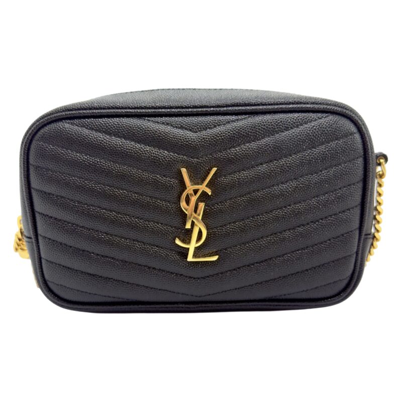 Saint Laurent Lou Mini Camera Crossbody Bag
