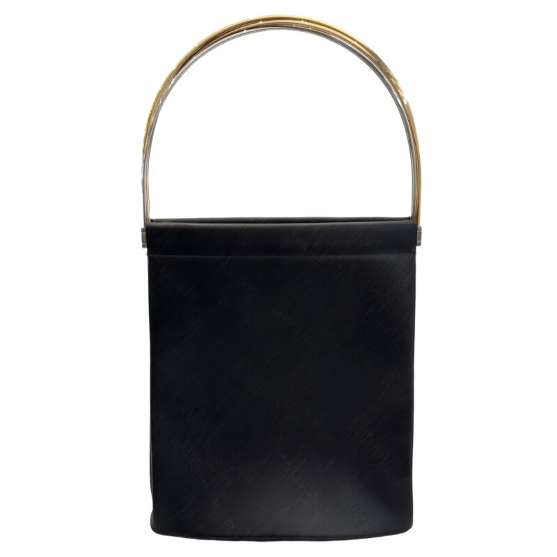 Cartier Black Leather Tricolor Trinity Bag