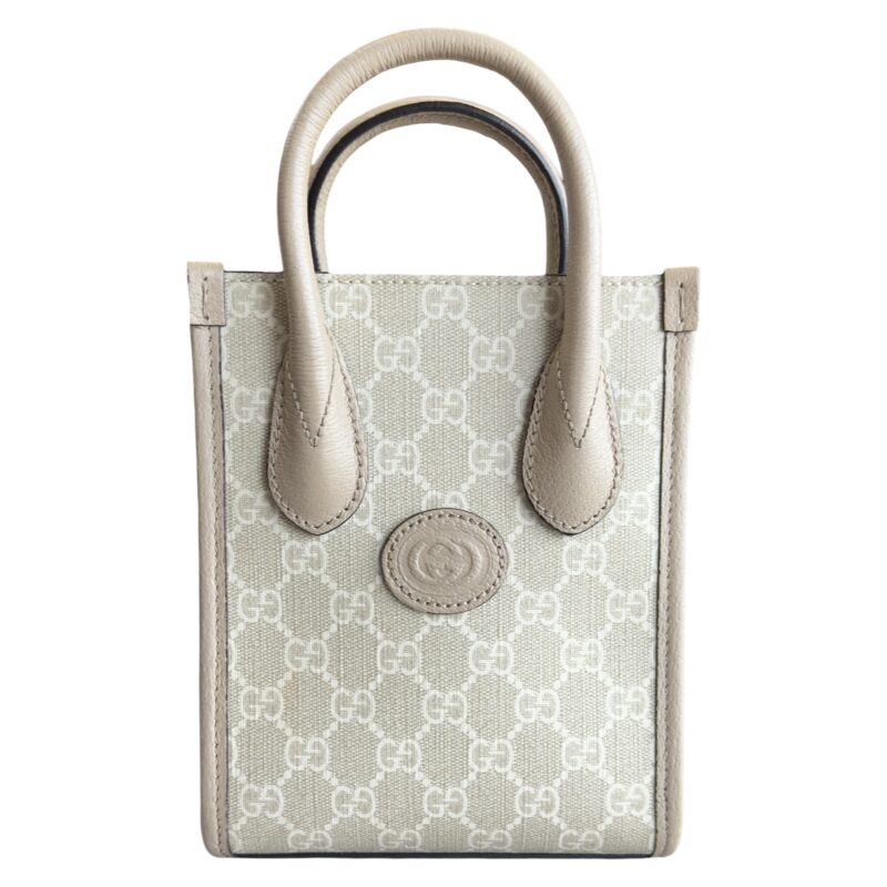 Gucci GG Supreme Interlocking G Mini Tote