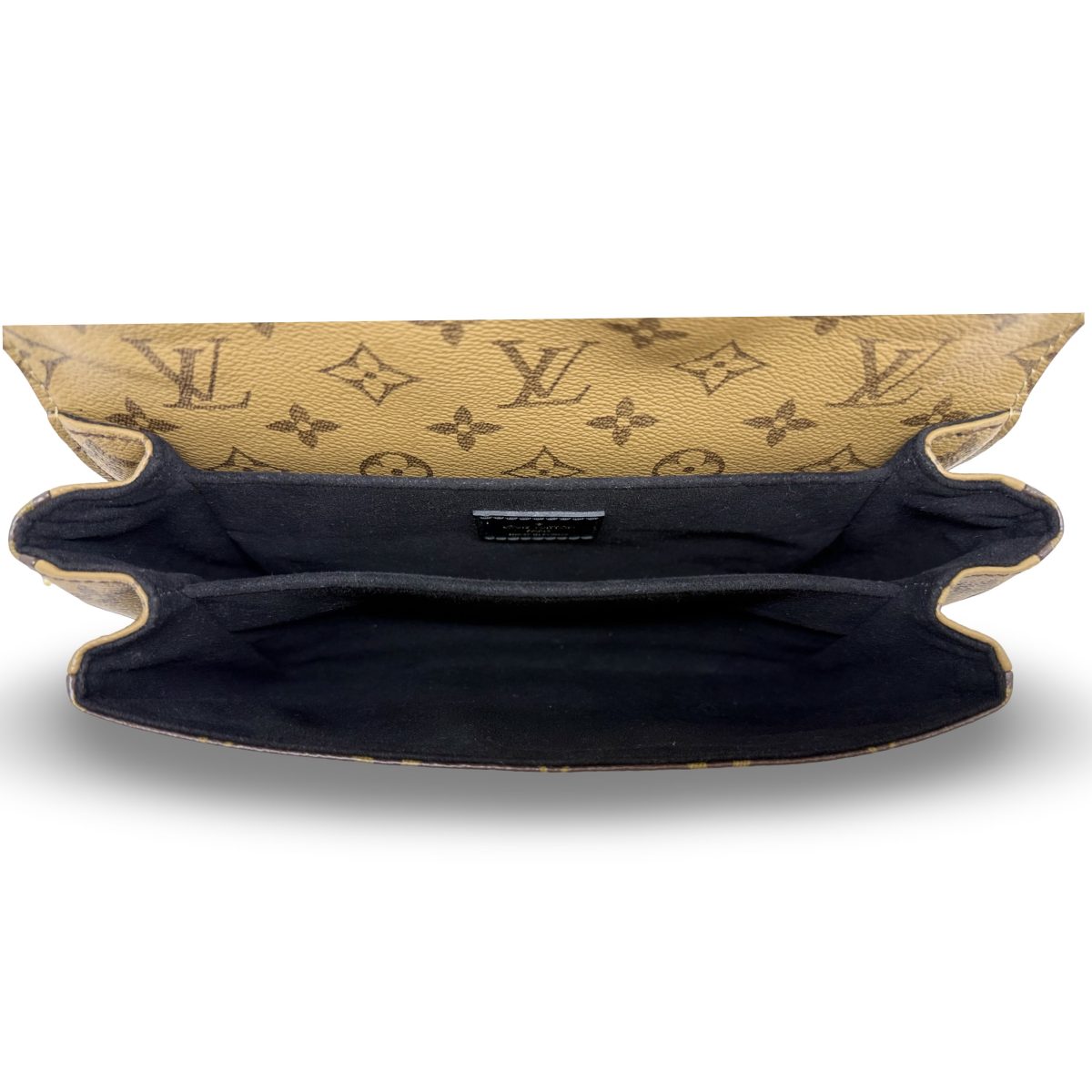 Louis Vuitton Pochette Metis bag in reverse monogram canvas