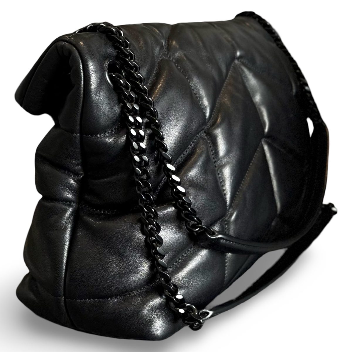 Saint Laurent Loulou Puffer medium chain bag