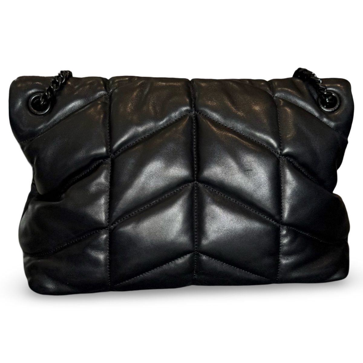 Saint Laurent Loulou Puffer medium chain bag