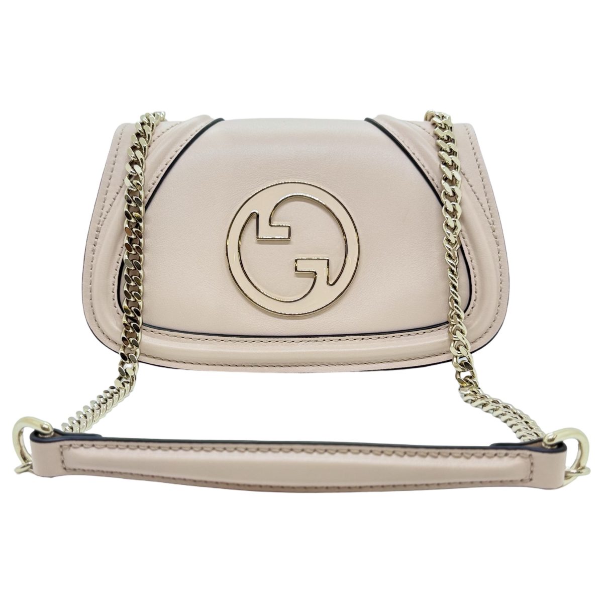 Gucci Blondie small shoulder bag in Taupe leather