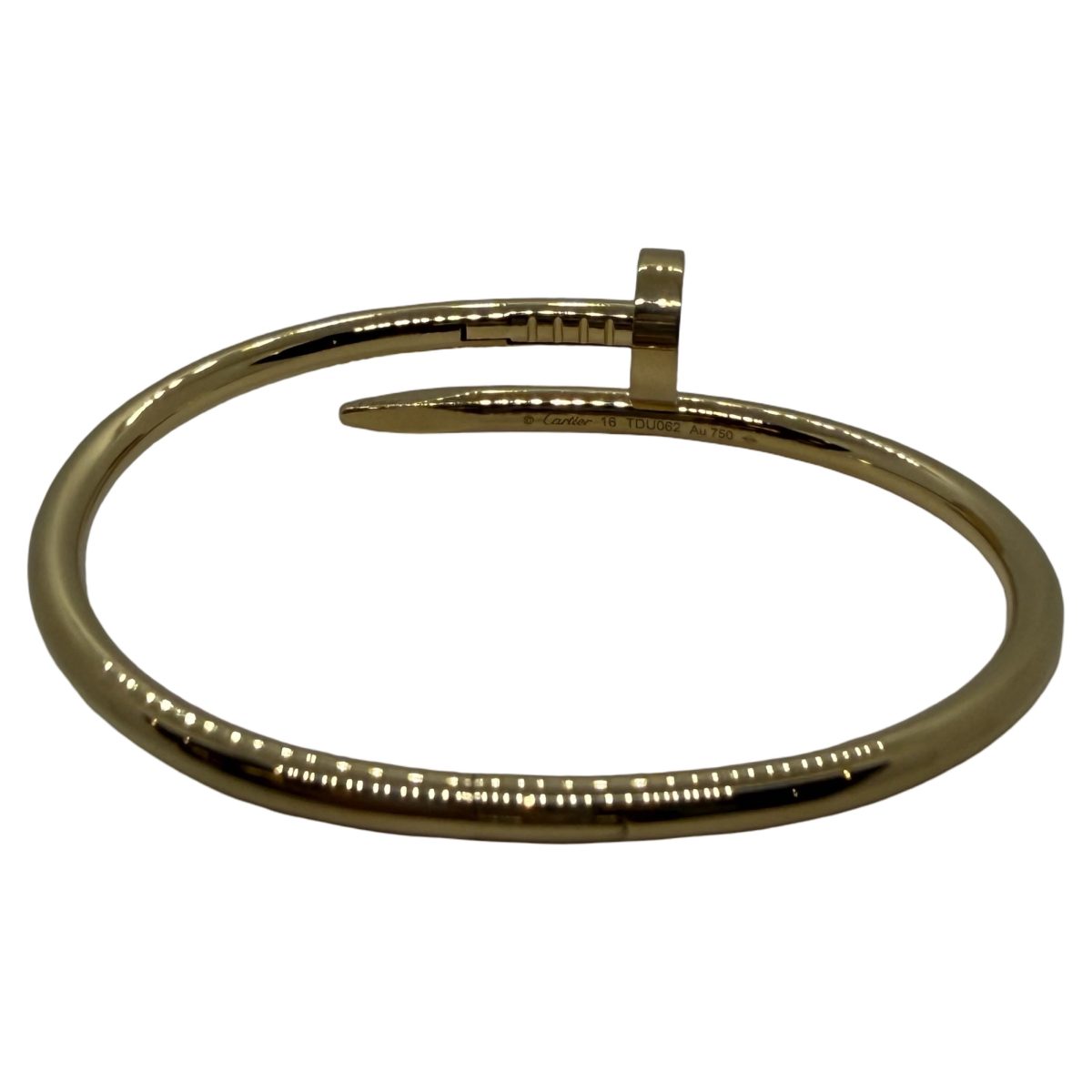 Cartier Yellow Gold Juste Un Clou Bracelet-Classic Model size 16