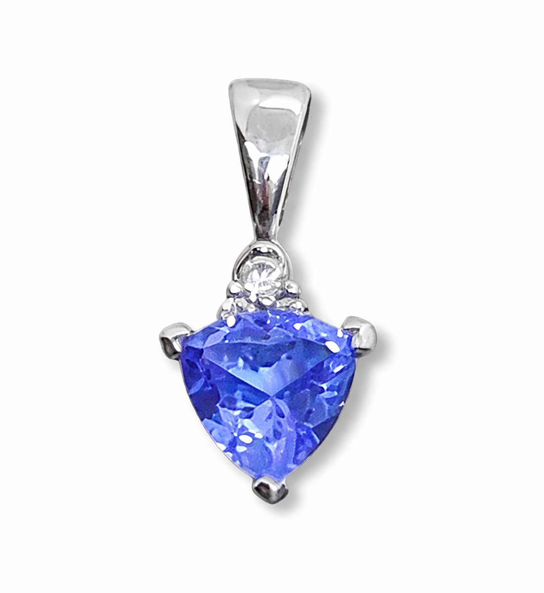 Diamond & Tanzanite Pendant