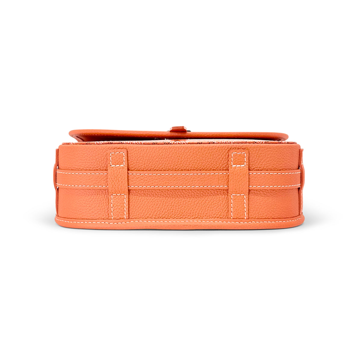 Goyard Belvedere II PM Orange Goyardine coated canvas and leather bag