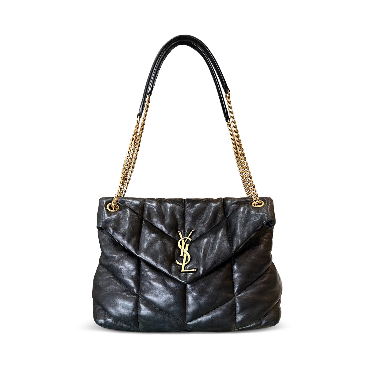 Yves Saint Laurent Medium Loulou Puffer Shoulder Bag