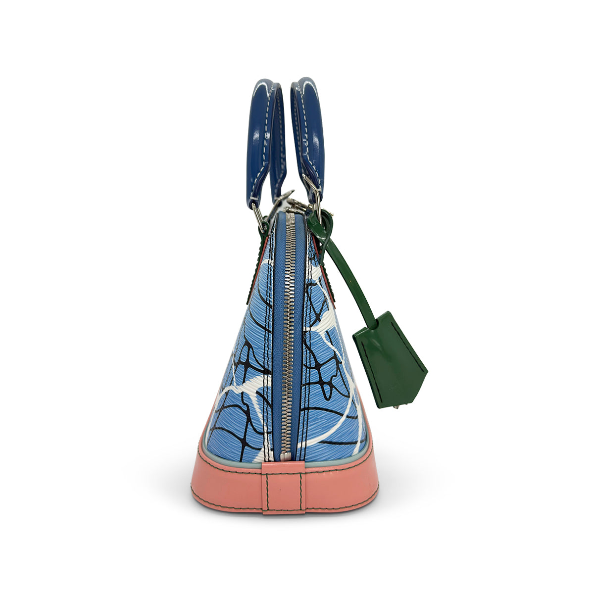 Louis Vuitton Limited Edition Epi Leather Aqua Print Alma