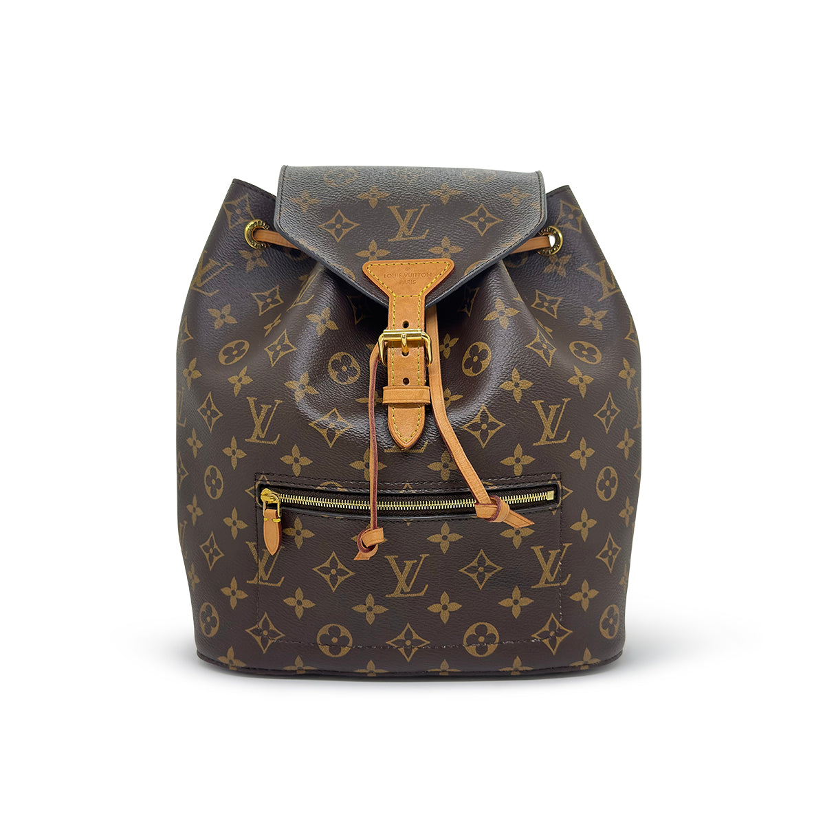 Louis Vuitton Montsouris Backpack Brown Canvas Monogram