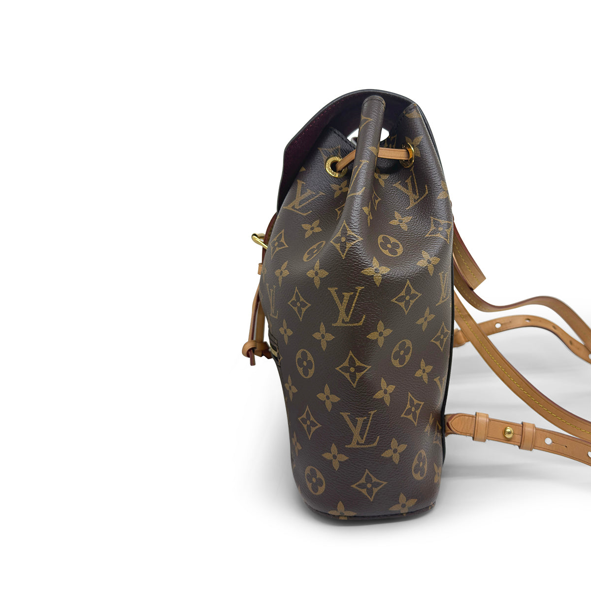 Louis Vuitton Montsouris Backpack Brown Canvas Monogram