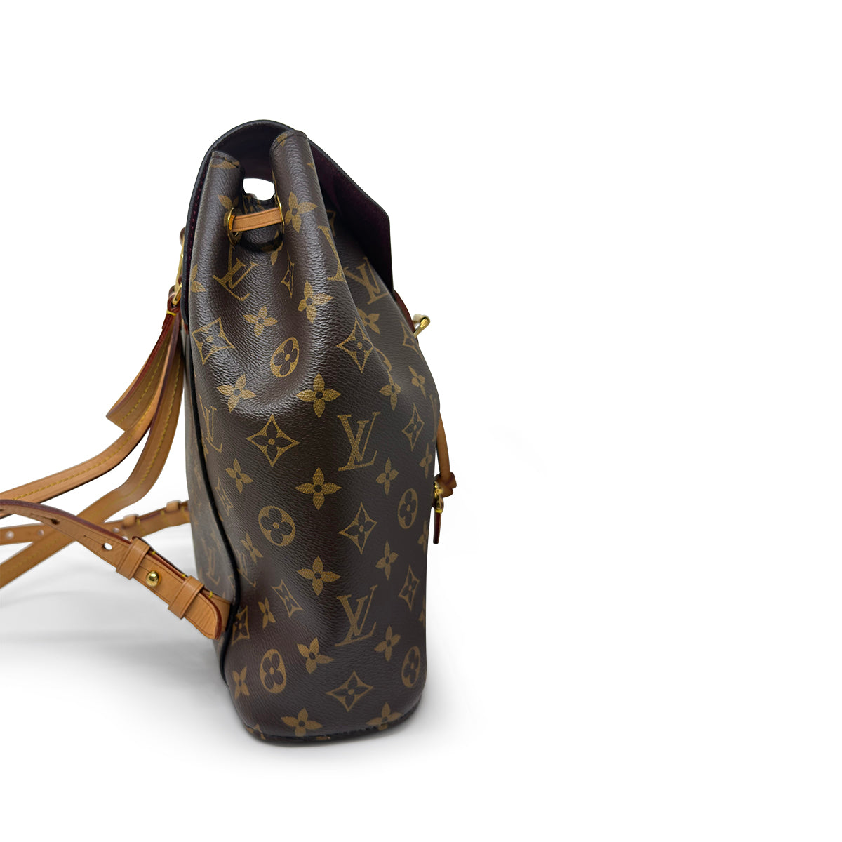 Louis Vuitton Montsouris Backpack Brown Canvas Monogram