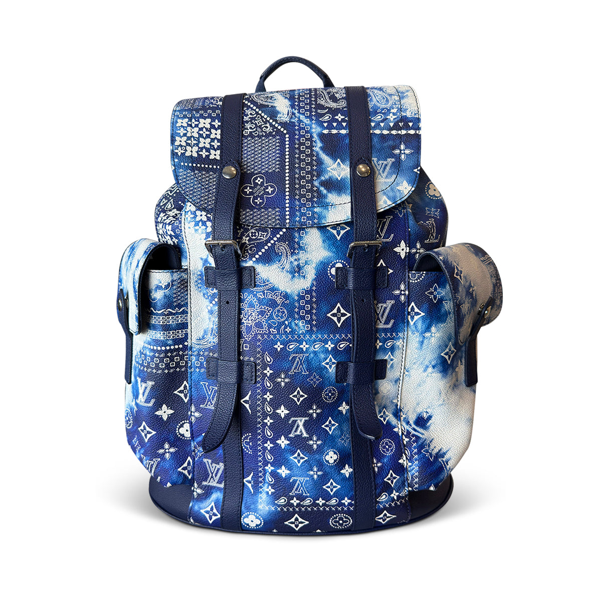 Louis Vuitton Christopher MM backpack (Coated Canvas, Bandana Monogram)