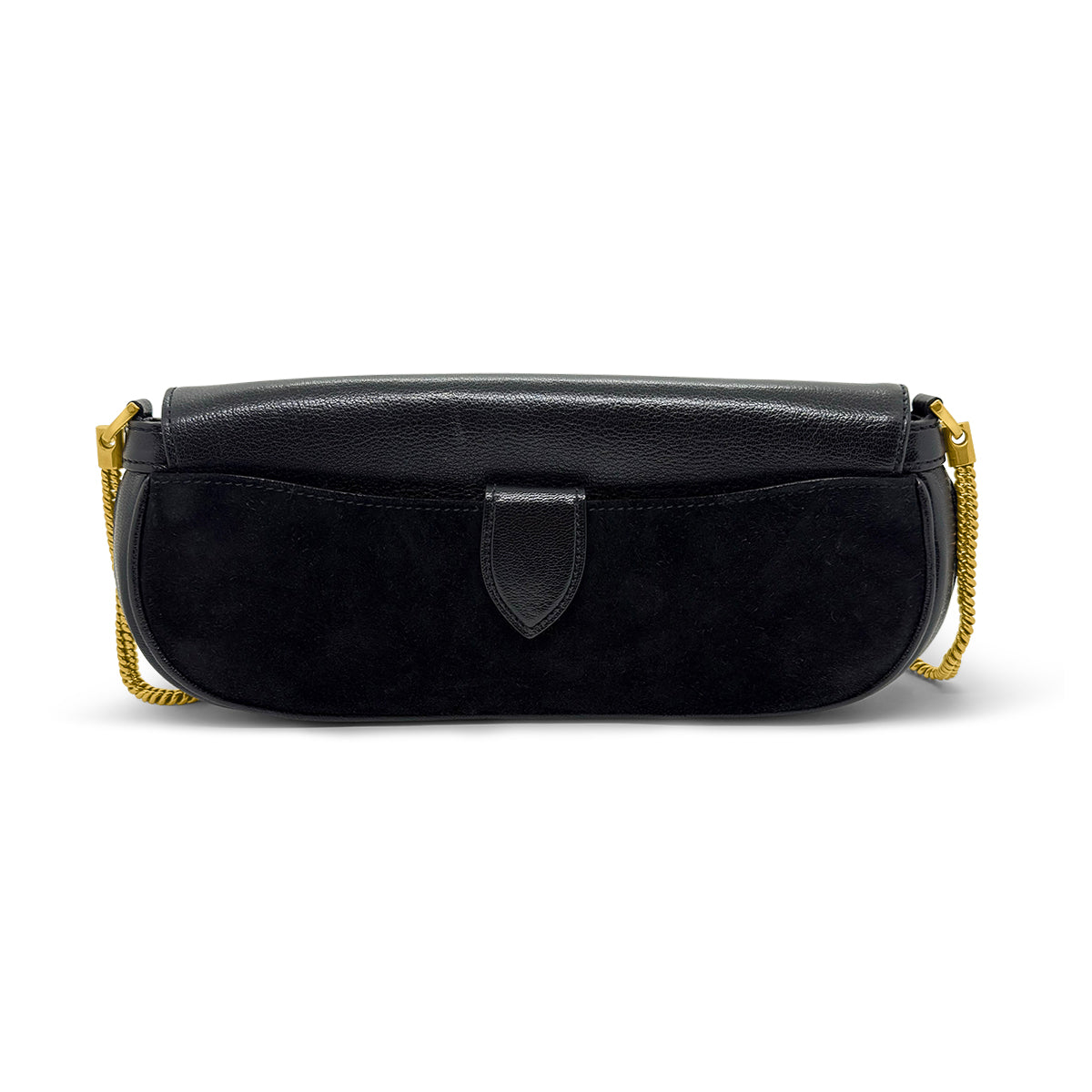 Louis Vuitton Limited Edition Black Suede Avant-Garde Pochette Clutch Bag