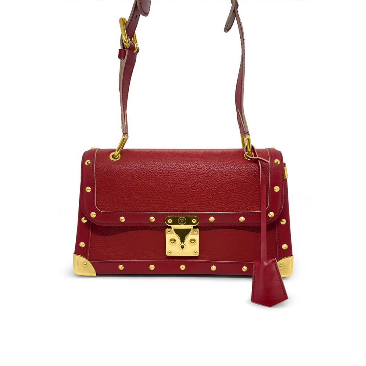 Louis Vuitton Geranium Suhali Leather Le Talentueux Bag