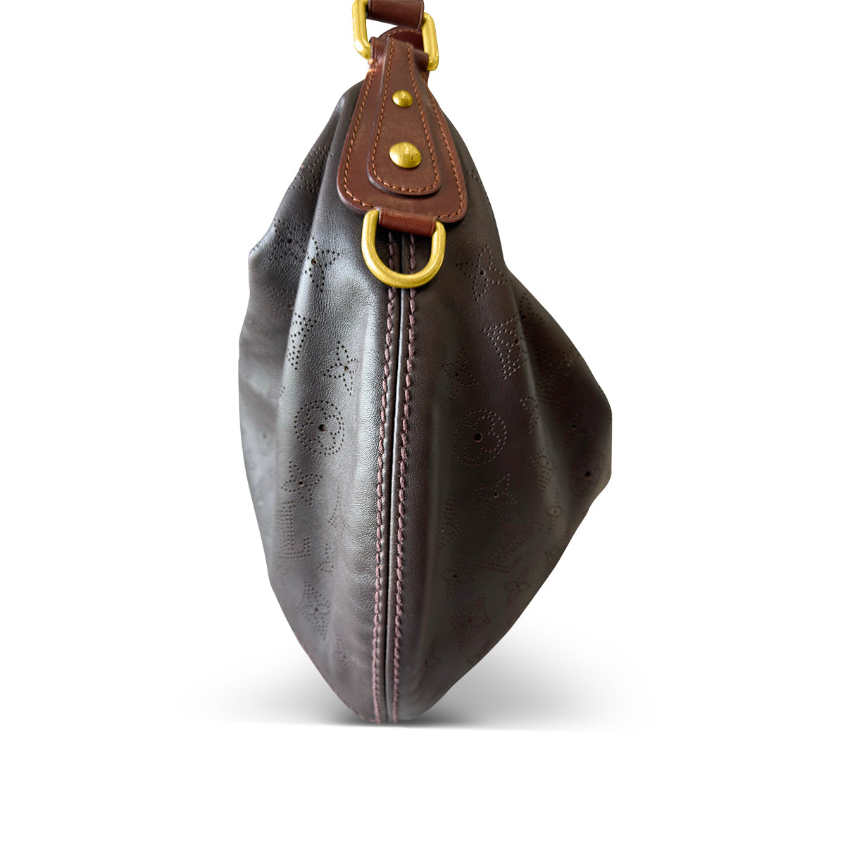 Louis Vuitton Limited Edition Mahina Perforated Leather Onatah GM Bag