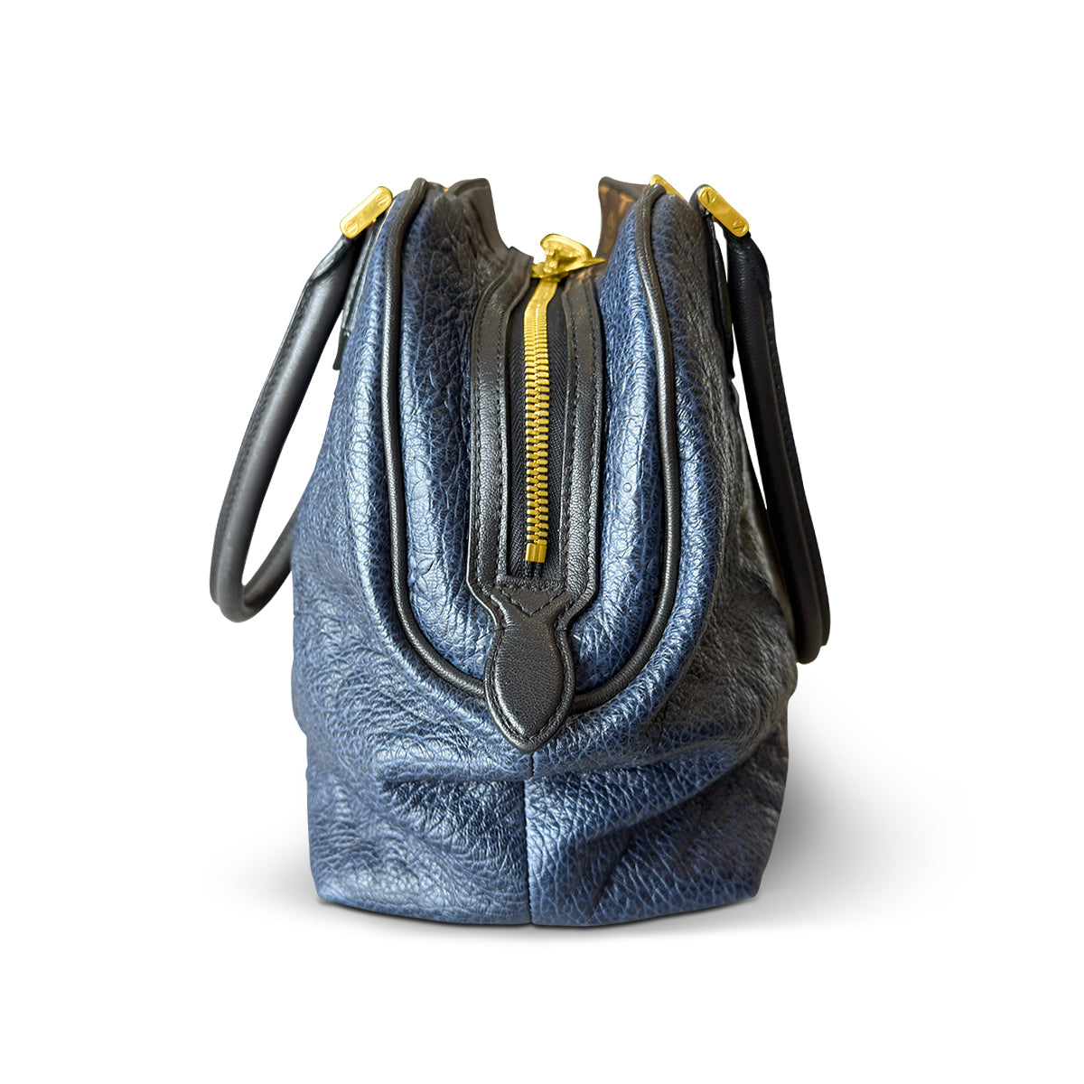 Louis Vuitton Limited Edition Marine Monogram Blocks Zipped Tote Bag