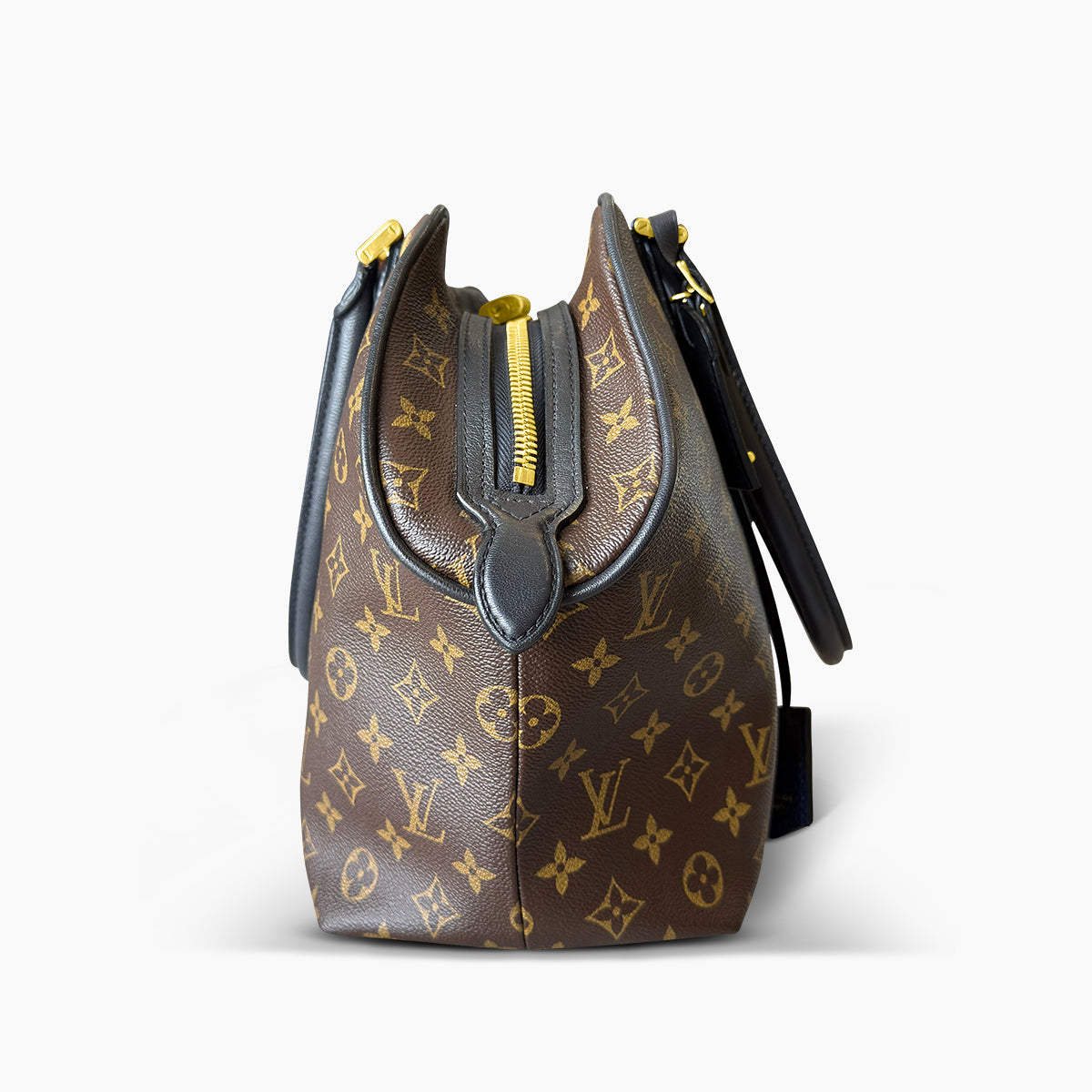 Louis Vuitton Limited Edition Marine Monogram Blocks Zipped Tote Bag