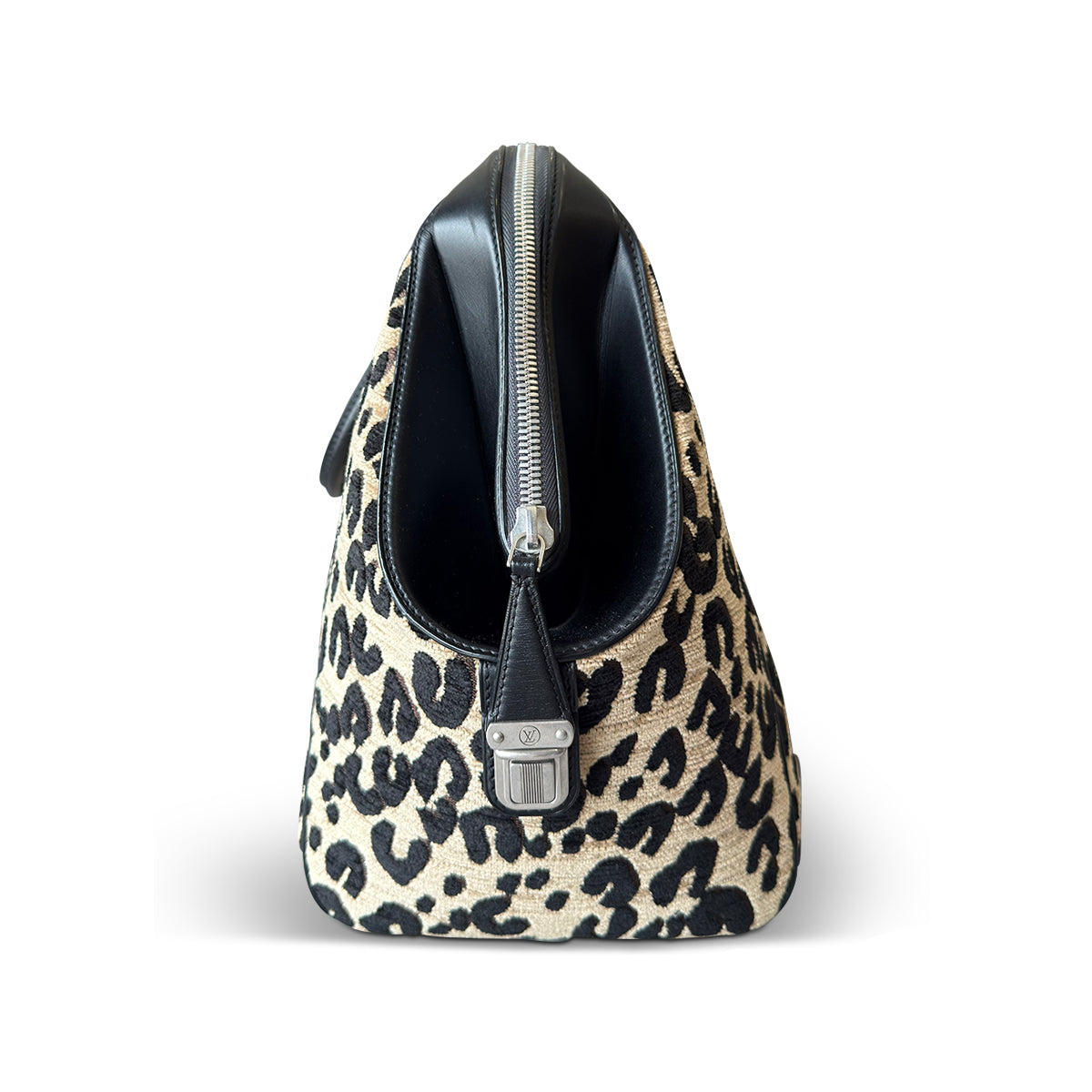 Limited Edition Louis Vuitton x Stephen Sprouse Leopard Chenille North-South Bag
