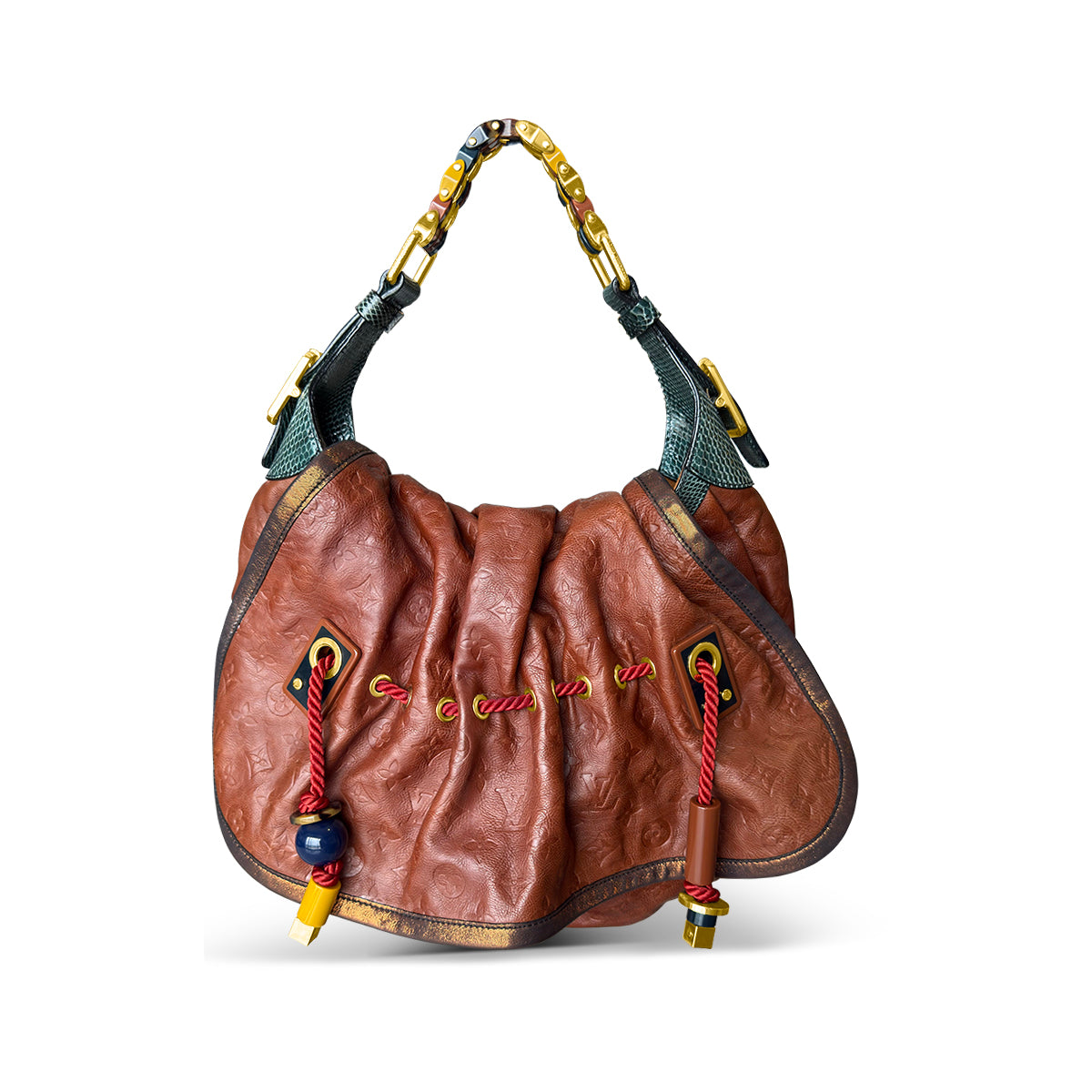 Louis Vuitton Limited Edition Monogram Empreinte Kalahari GM Bag