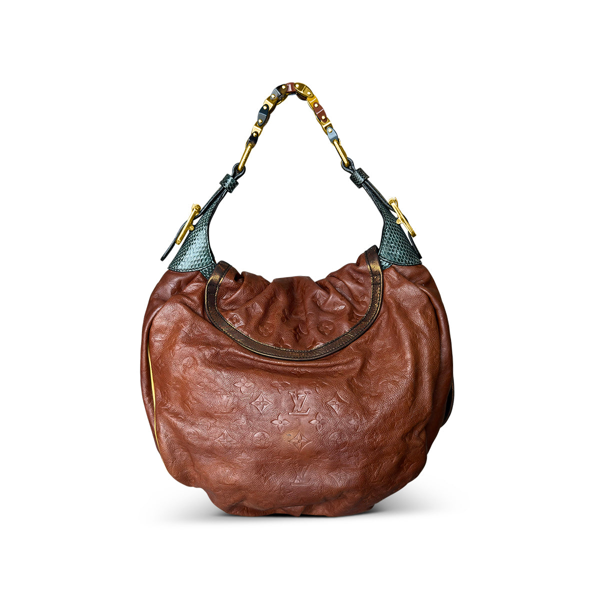 Louis Vuitton Limited Edition Monogram Empreinte Kalahari GM Bag