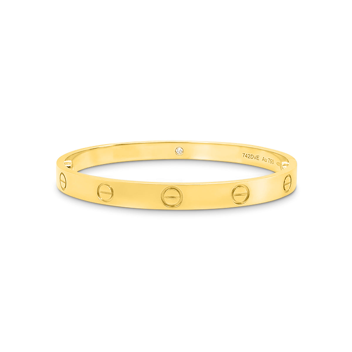 Cartier One Diamond classic love Bangle