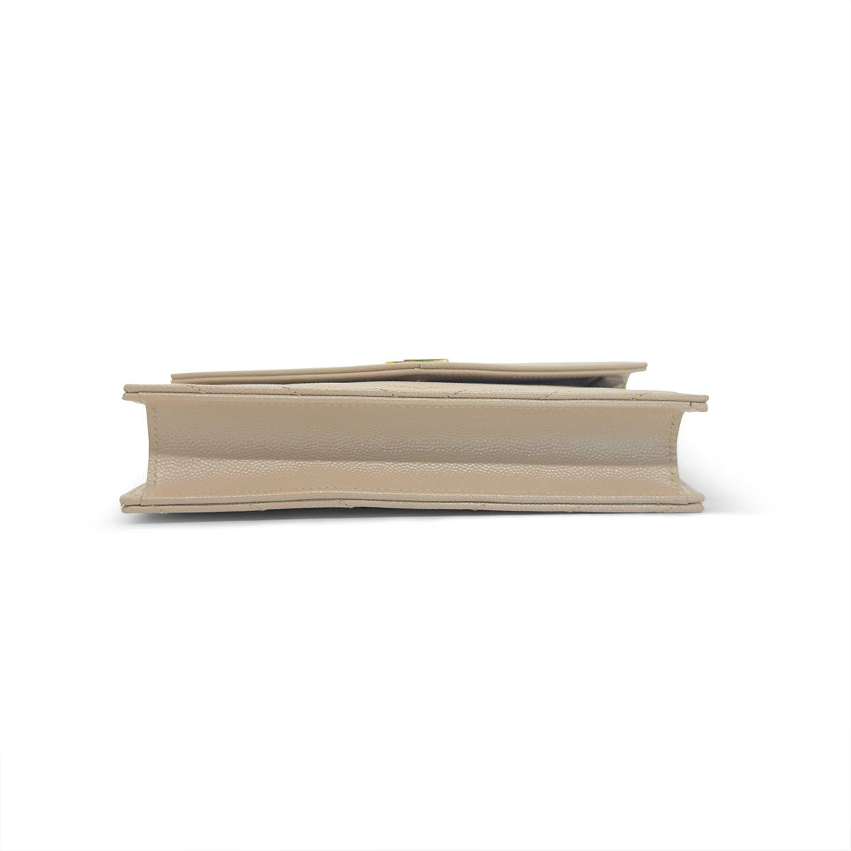 Saint Laurent Cassandre Matelassé Envelope Chain Wallet in Quilted Leather