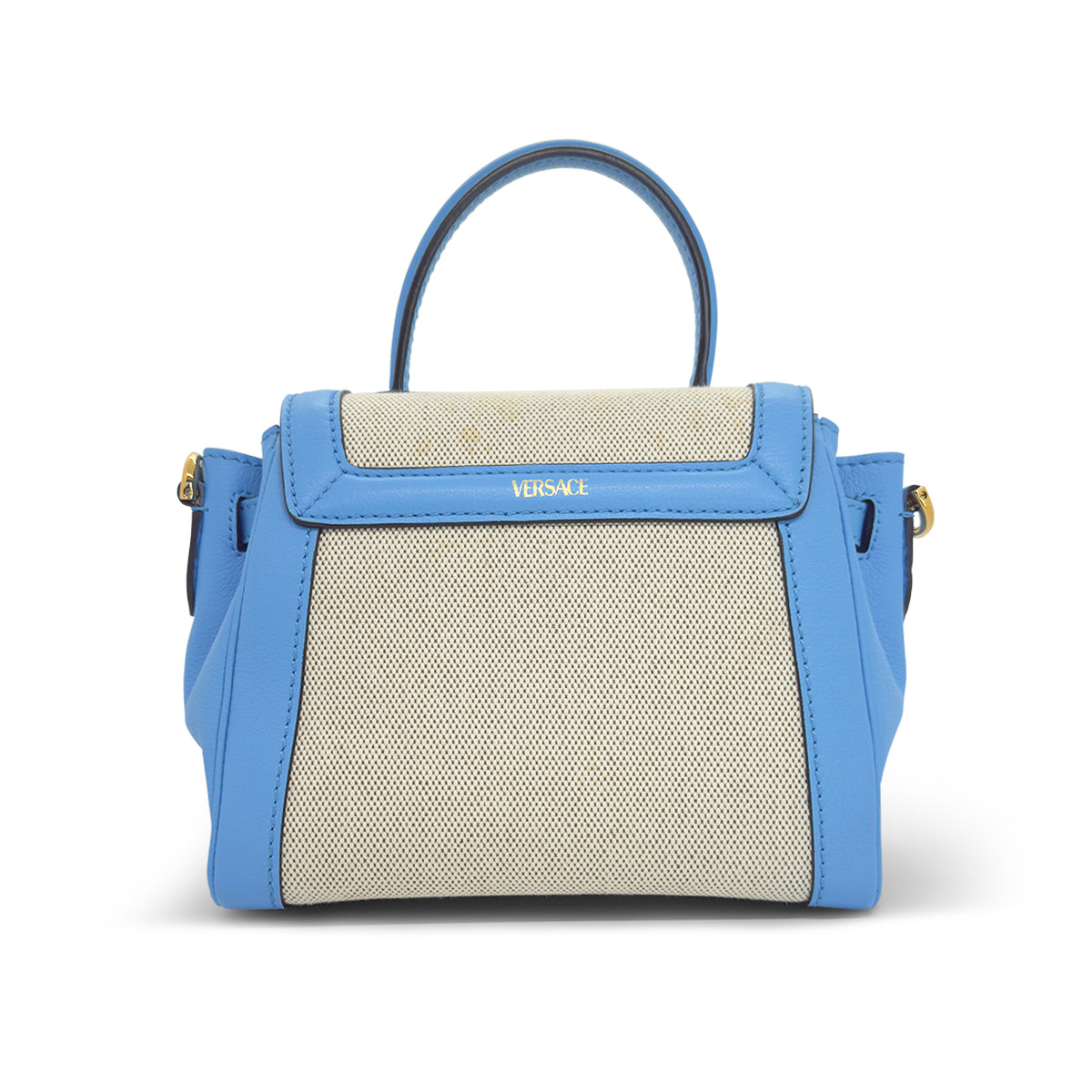 Versace La Medusa Small Top Handle Bag